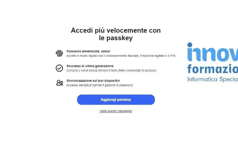 eBay Passkey