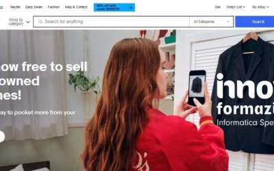 eBay UK gratis vendere vestiti usati